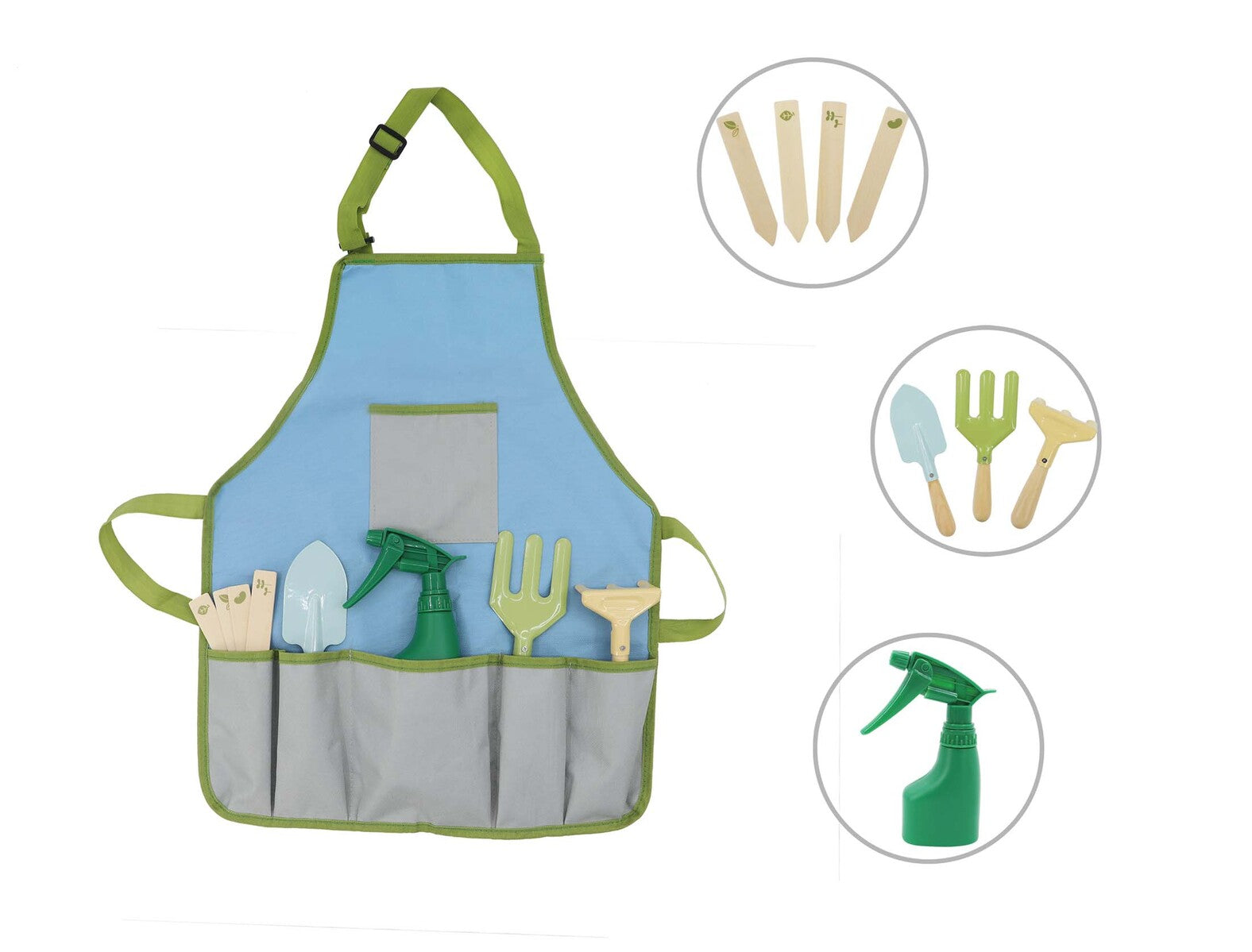 CALM & BREEZY KIDS GARDEN TOOL APRON