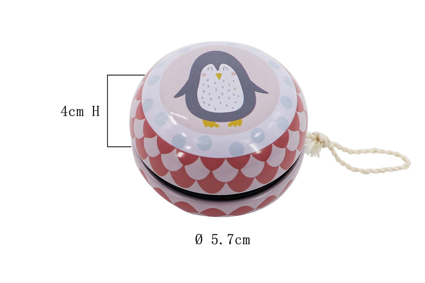 SEA ANIMAL TIN YO-YO PRICE FOR 4