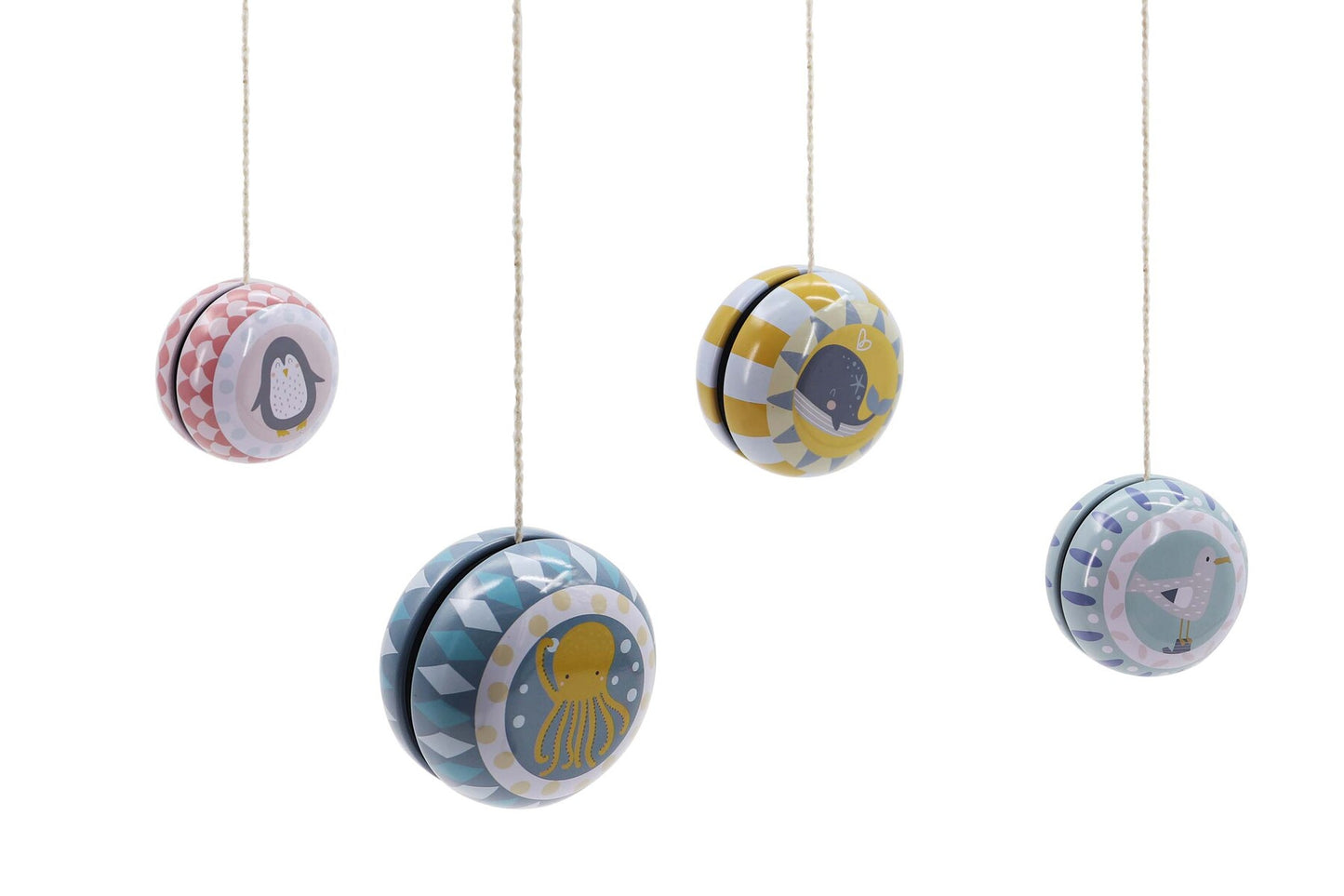 SEA ANIMAL TIN YO-YO PRICE FOR 4
