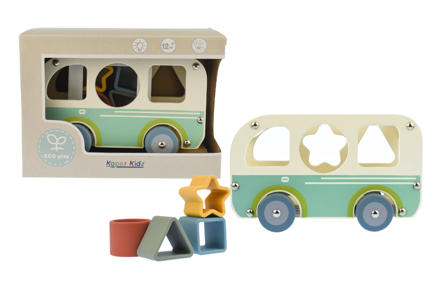 ECOSHAPE WHEELIE VAN SHAPE SORTER