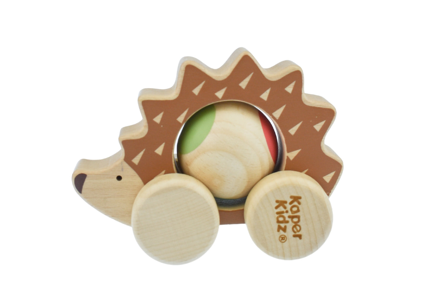 ECO PLAY PUSH A LONG SPINNING HEDGEHOG