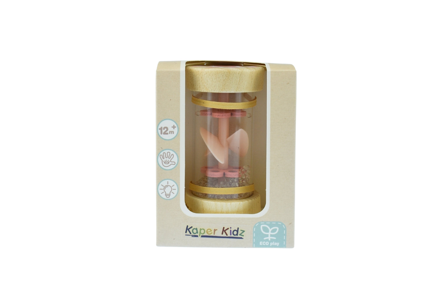 ECOWHIRLIE RATTLE PINK