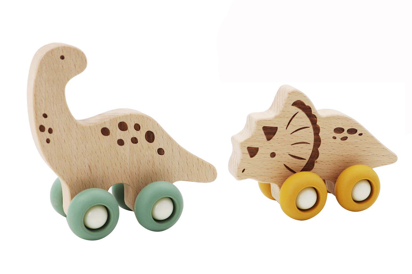 ECOWHEELS DINOSAUR MOVERS TRICERATOPS & DIPLODOCUS