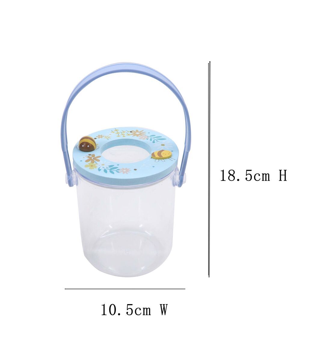 MAGNIFIER BUG JAR WITH 2 & 4 MAGNIFIED VIEW SET OF 3