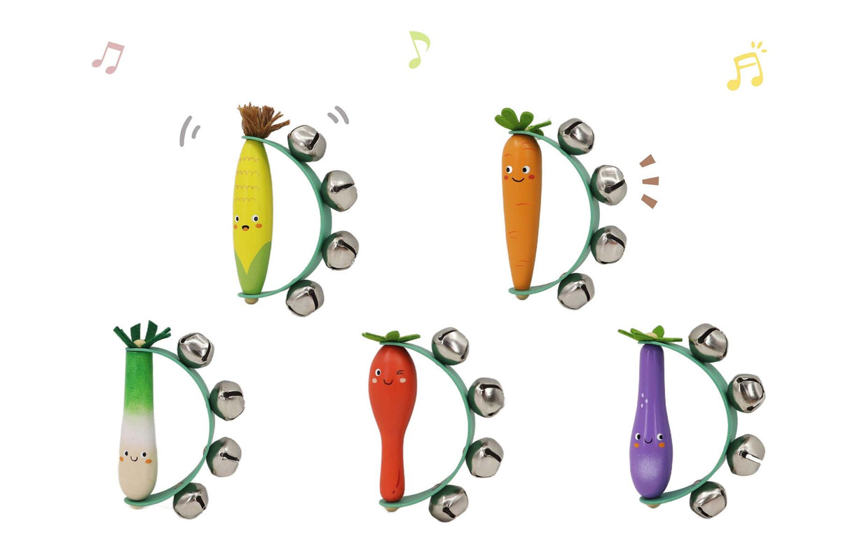 WOODEN VEGGIE HANDBELL