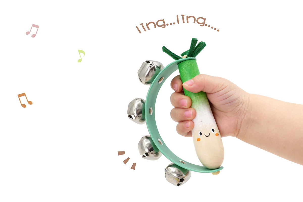 WOODEN VEGGIE HANDBELL