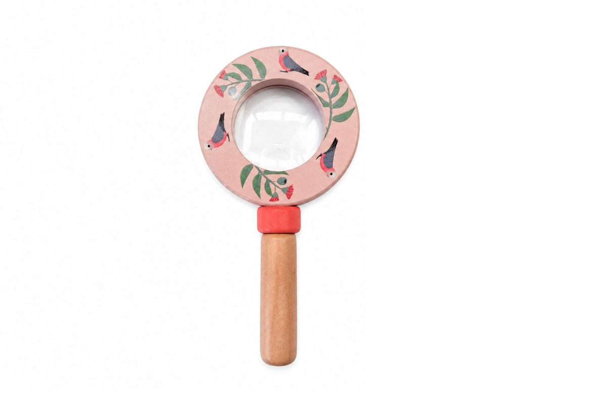 PRICE FOR 4 AUSSIE BACKYARD WILDLIFE MAGNIFYING GLASS