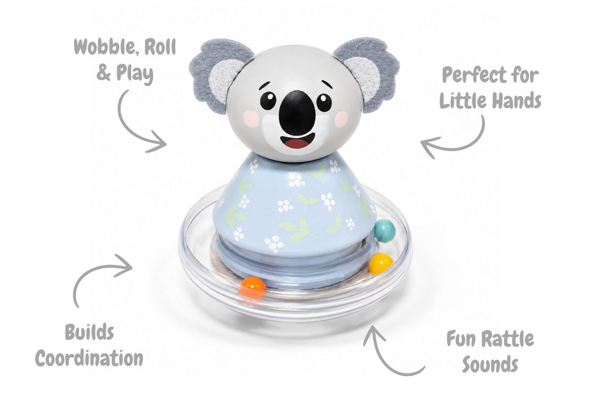 AUSSIE BUDDIES ROLY-POLY KOALA