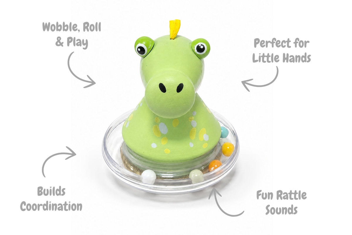 AUSSIE BUDDIES ROLY-POLY CROCODILE