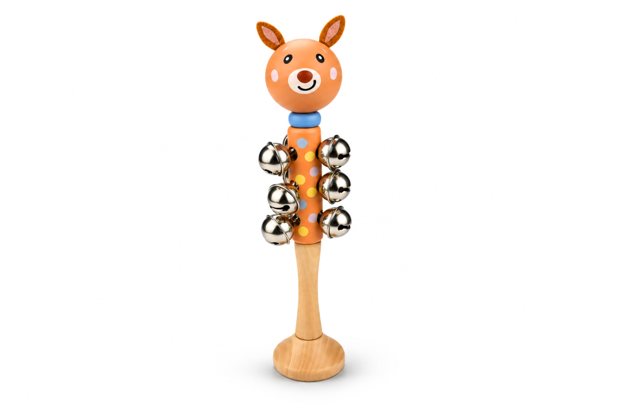 AUSSIE BUDDIES BELL STICK KANGAROO