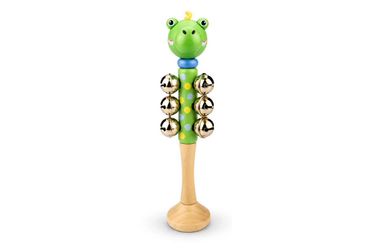 AUSSIE BUDDIES BELL STICK CROCODILE