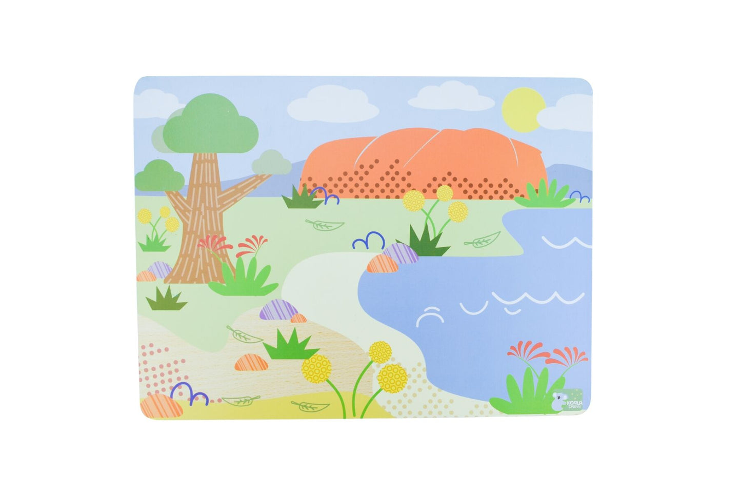 BUSH BUDDIES AUSTRALIAN ANIMALS WOODEN CHUNKY PUZZLE