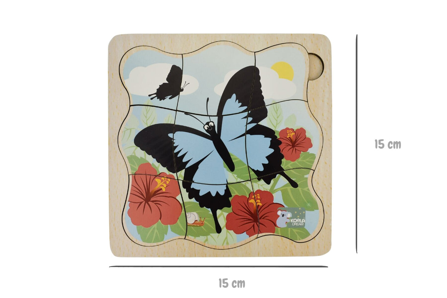 BUSH BUDDIES ULYSSES BUTTERFLY LIFE CYCLE LAYER PUZZLE