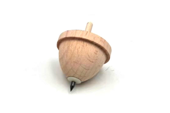 WOODEN PENCIL SPINNING TOP PACK OF 3