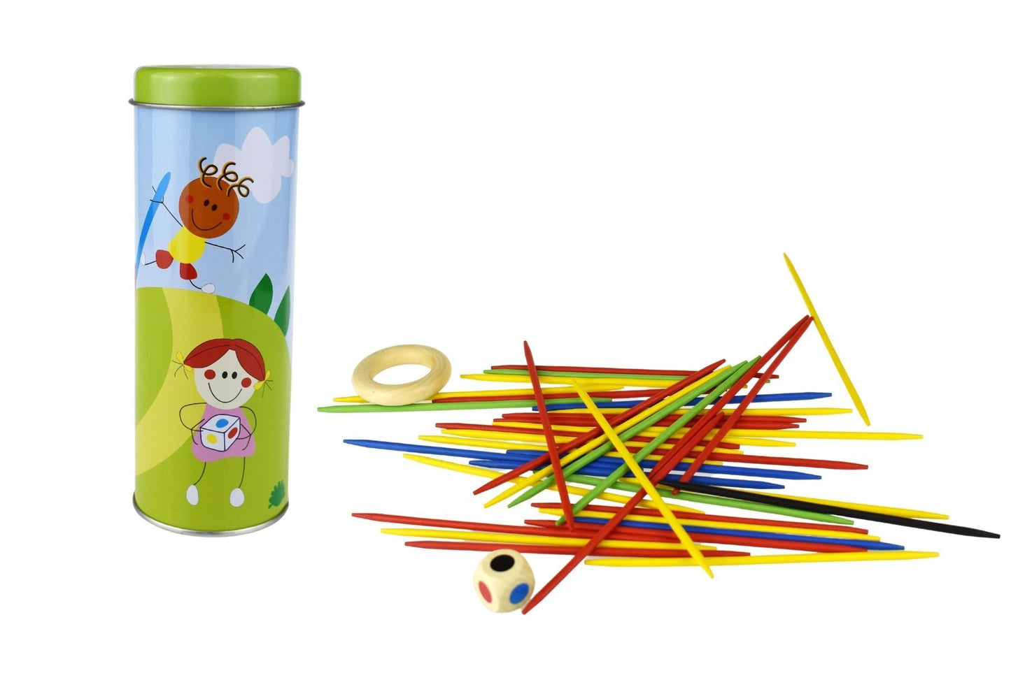 PRICE FOR ONE PICK UP STICKS MIKADO IN TIN GAME