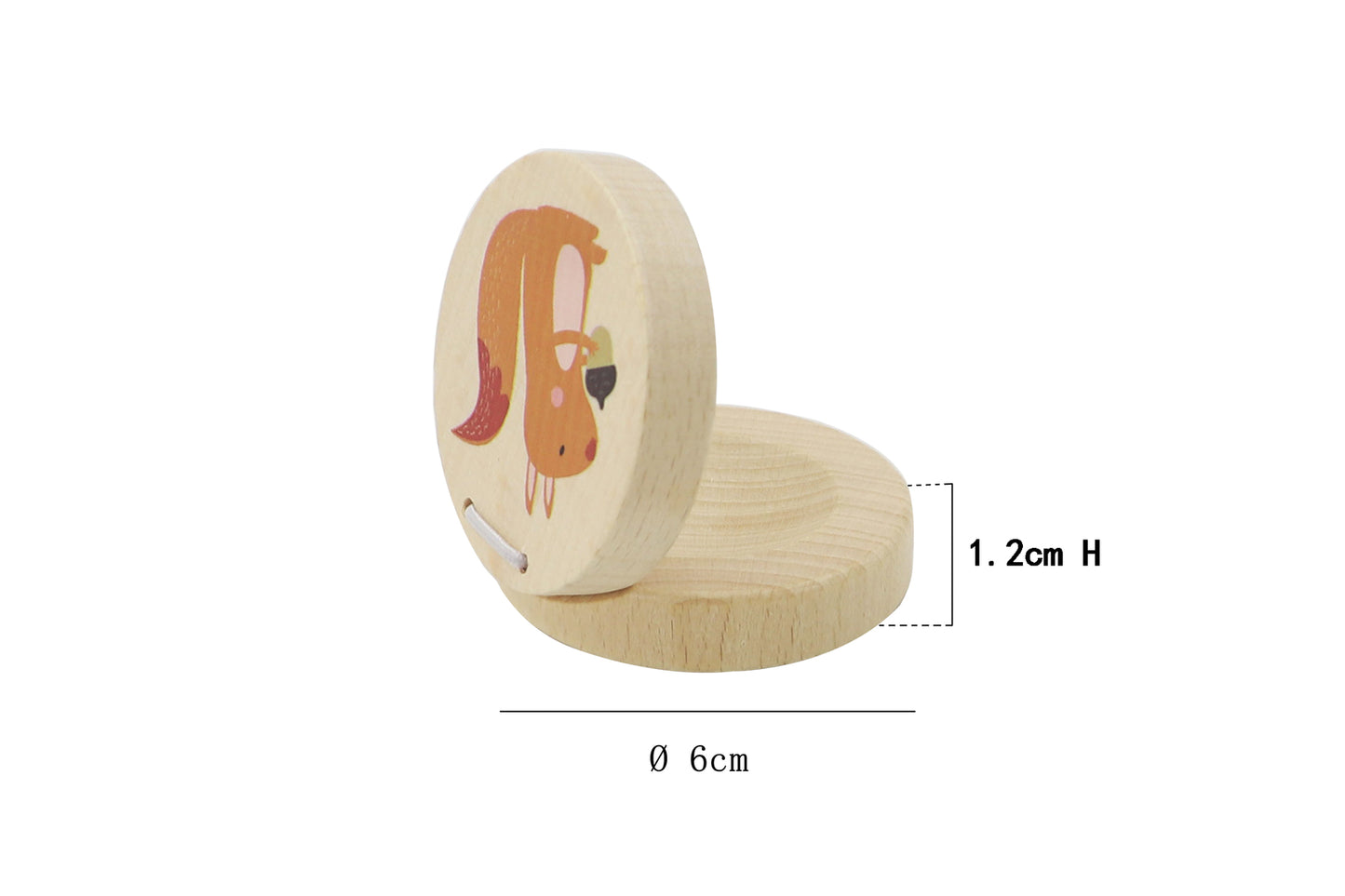 CALM & BREEZY WOODLAND WOODEN CASTANET SET OF 4