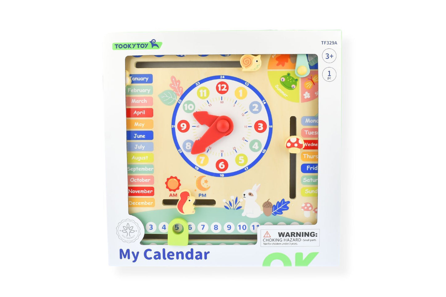 FOREST FRIEND MY CALENDAR WITH ADJUSTABLE TABS