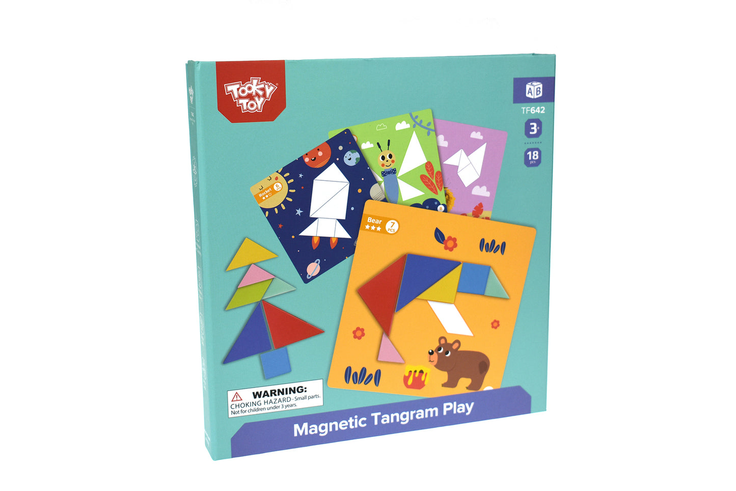 MAGNETIC TANGRAM ANIMAL PLAY SET