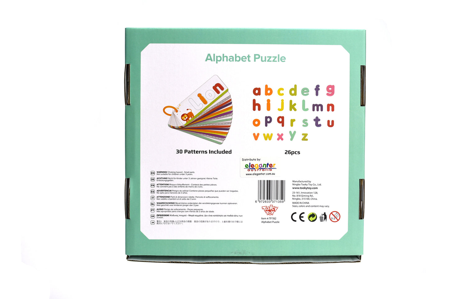 ALPHABET FLASHCARD PUZZLE