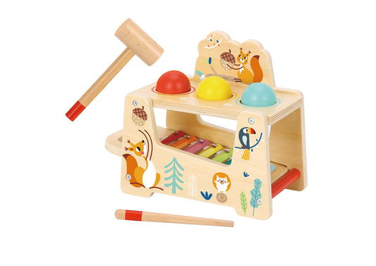 POUND & TAP BALL BENCH WITH XYLOPHONE