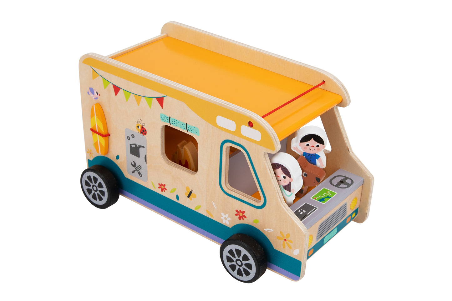 CAMPING RV CARAVAN PLAYSET