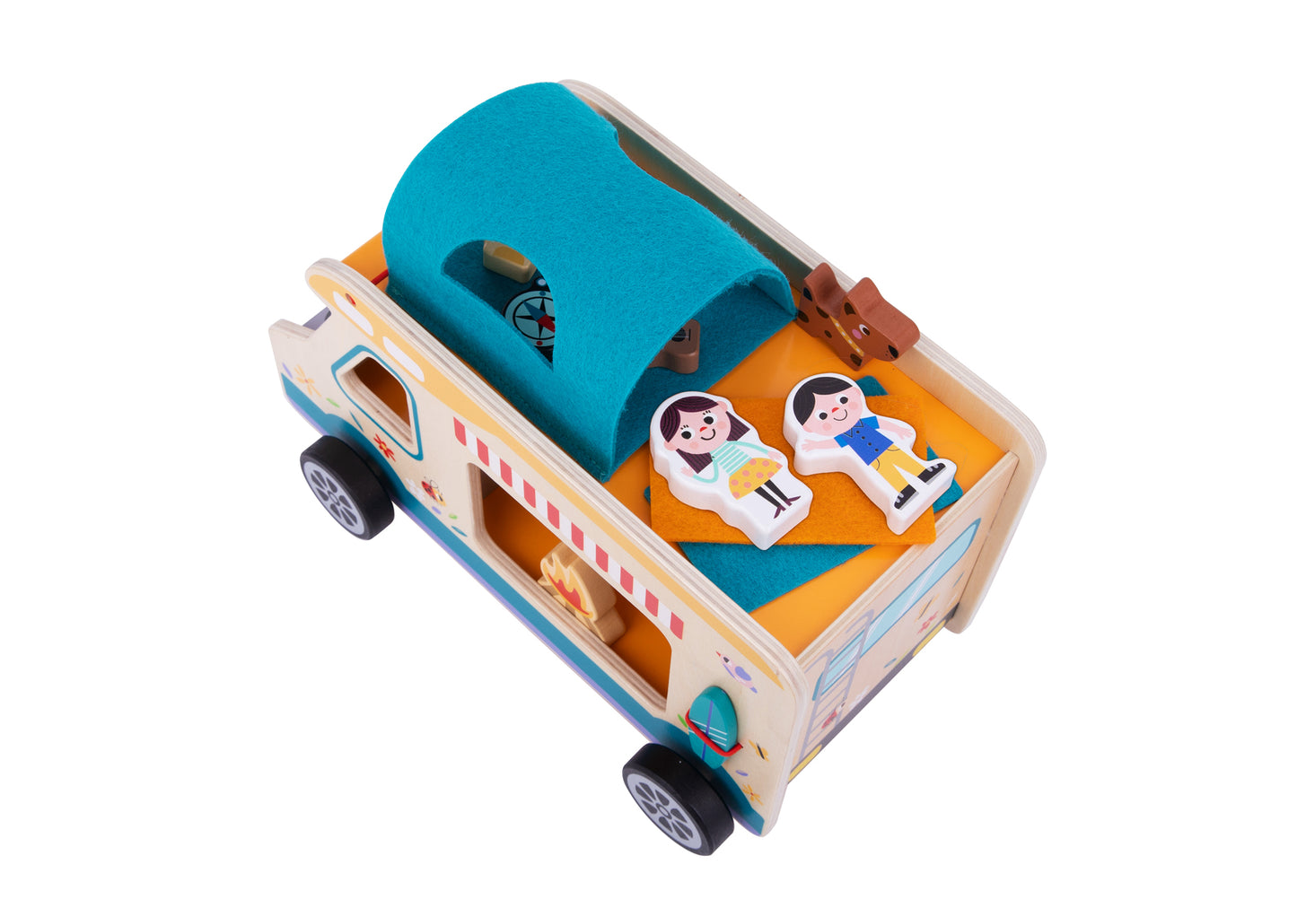 CAMPING RV CARAVAN PLAYSET