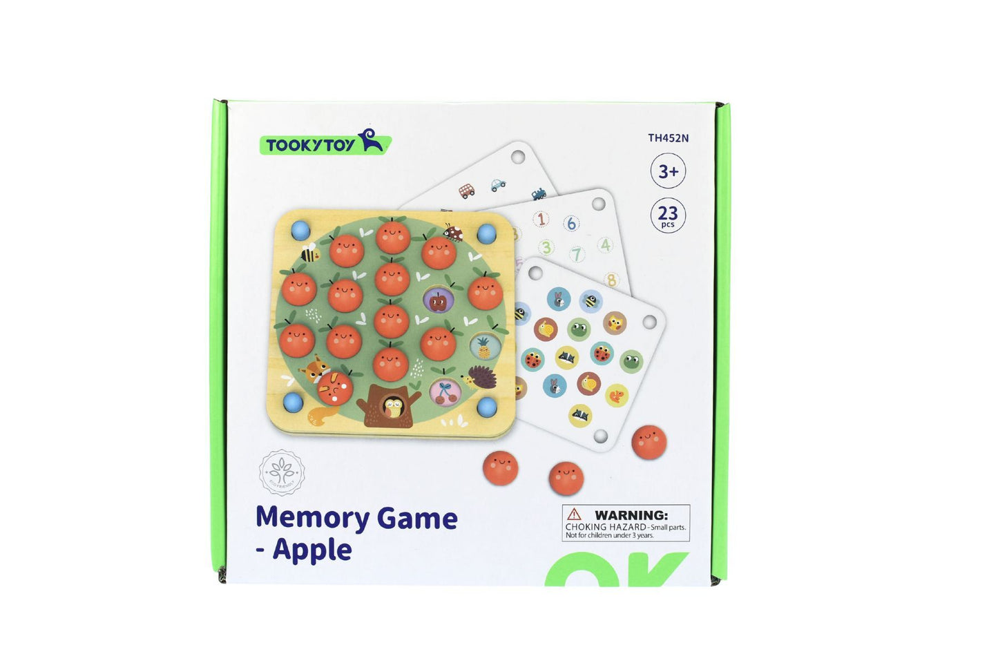 MY FOREST FRIENDS APPLE MEMORY MATCHING GAME