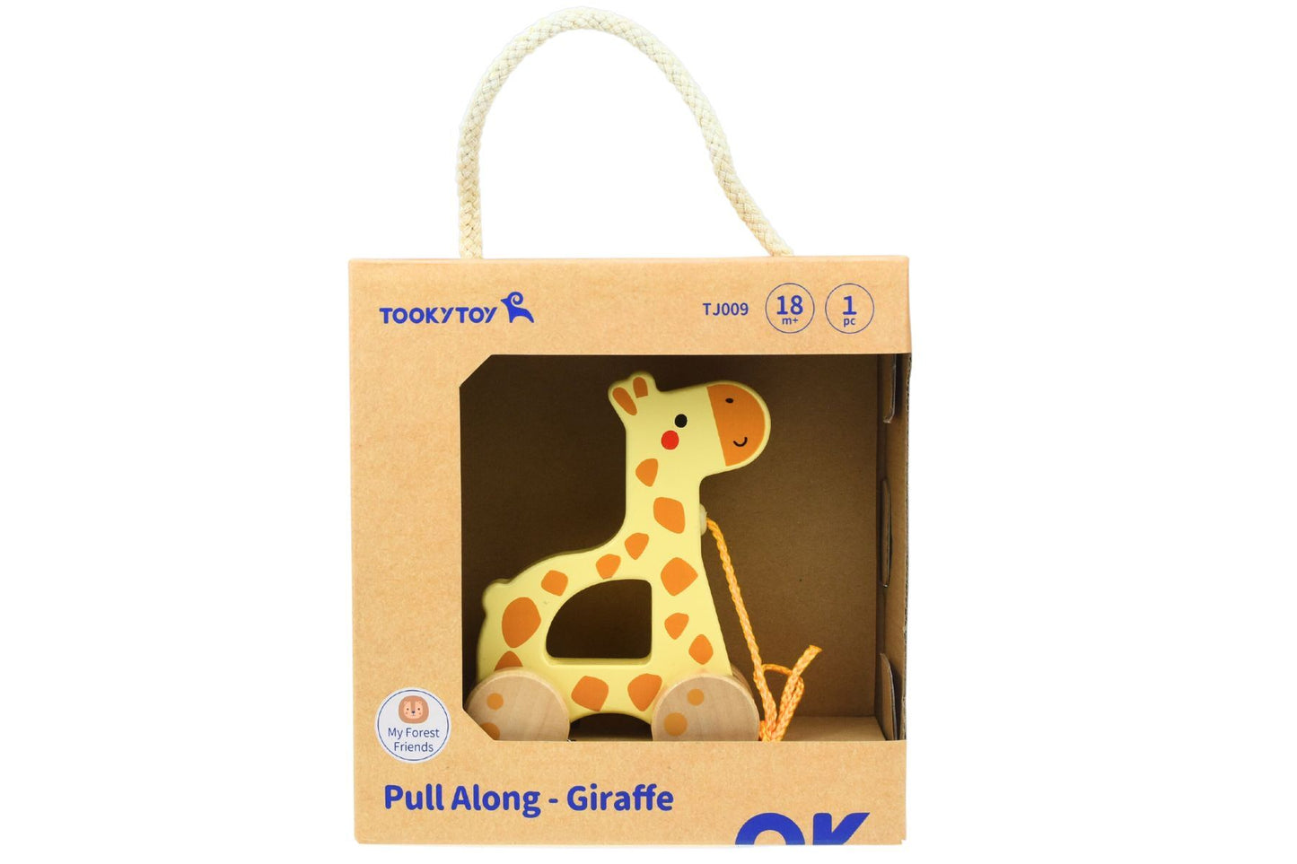 MY FOREST FRIENDS PULL ALONG - GIRAFFE