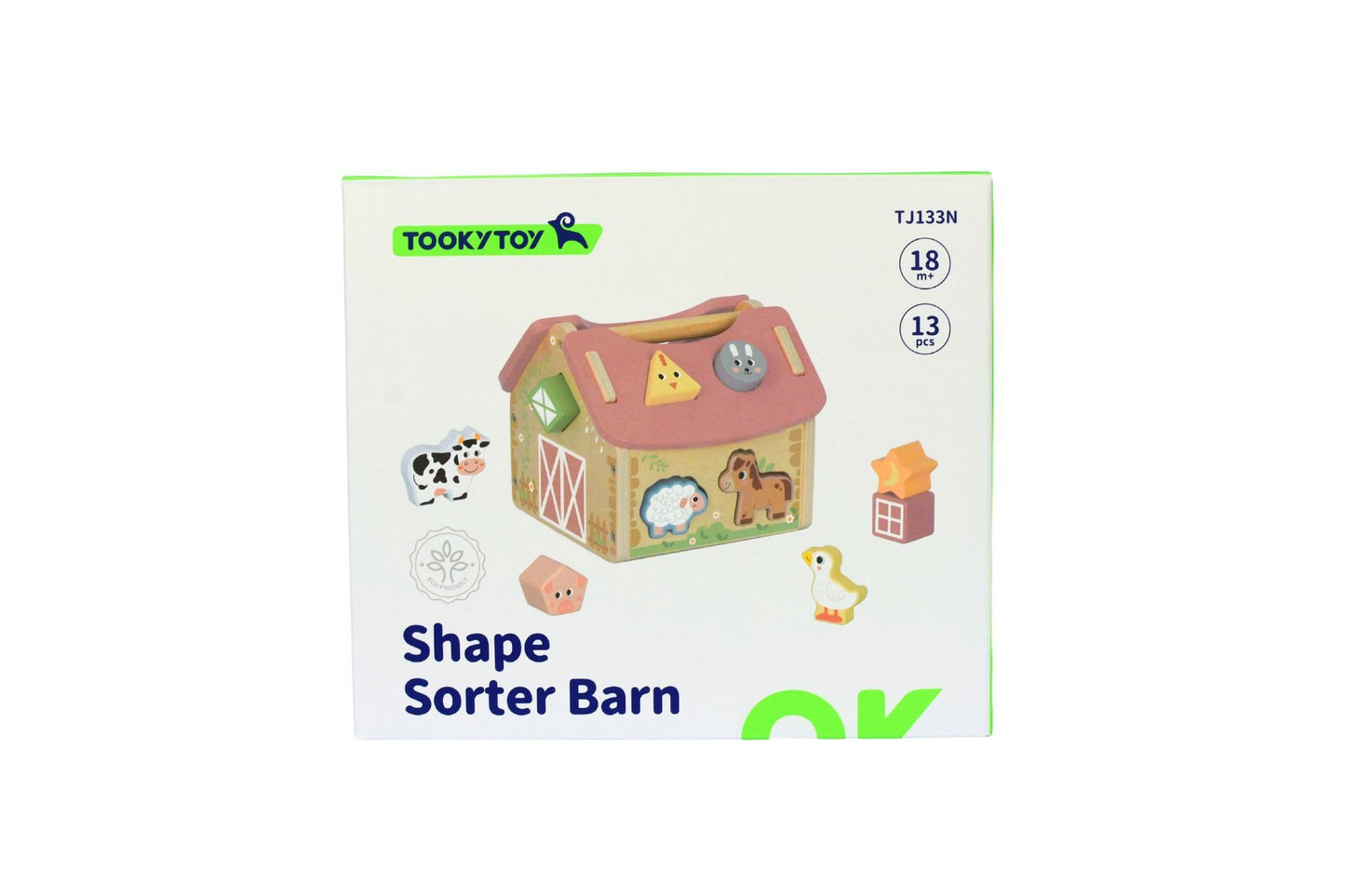 MY FOREST FRIENDS FARMHOUSE SHAPE SORTER