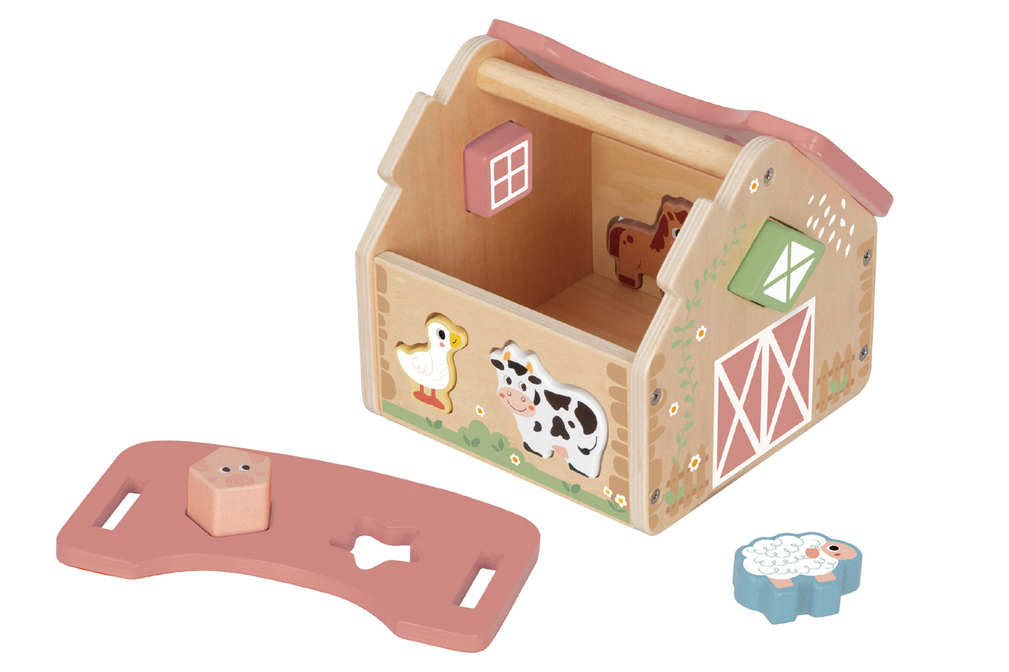 MY FOREST FRIENDS FARMHOUSE SHAPE SORTER