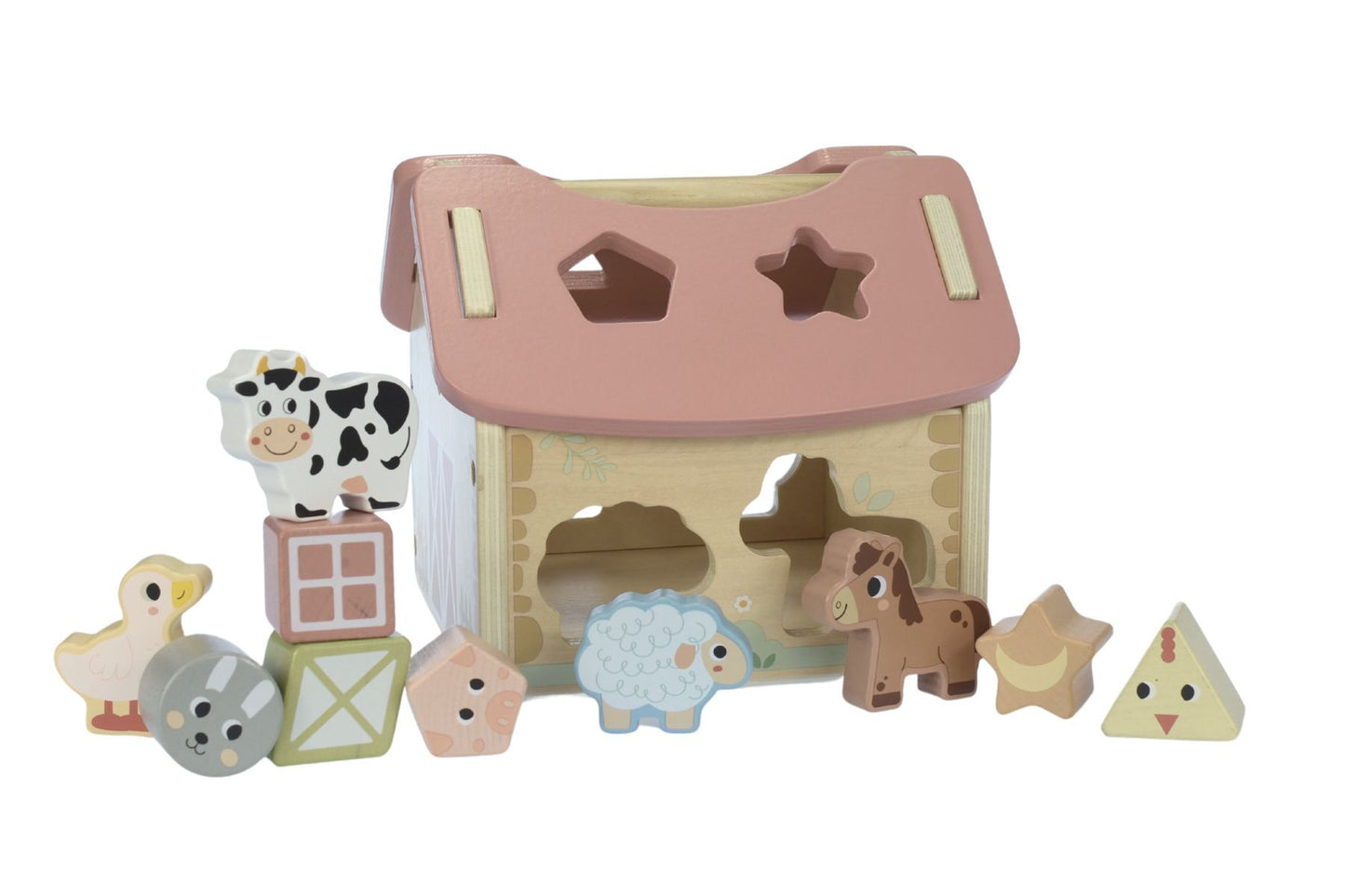 MY FOREST FRIENDS FARMHOUSE SHAPE SORTER