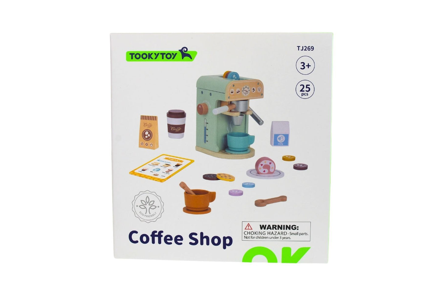 WOODEN BARISTA COFFEE MACHINE SET