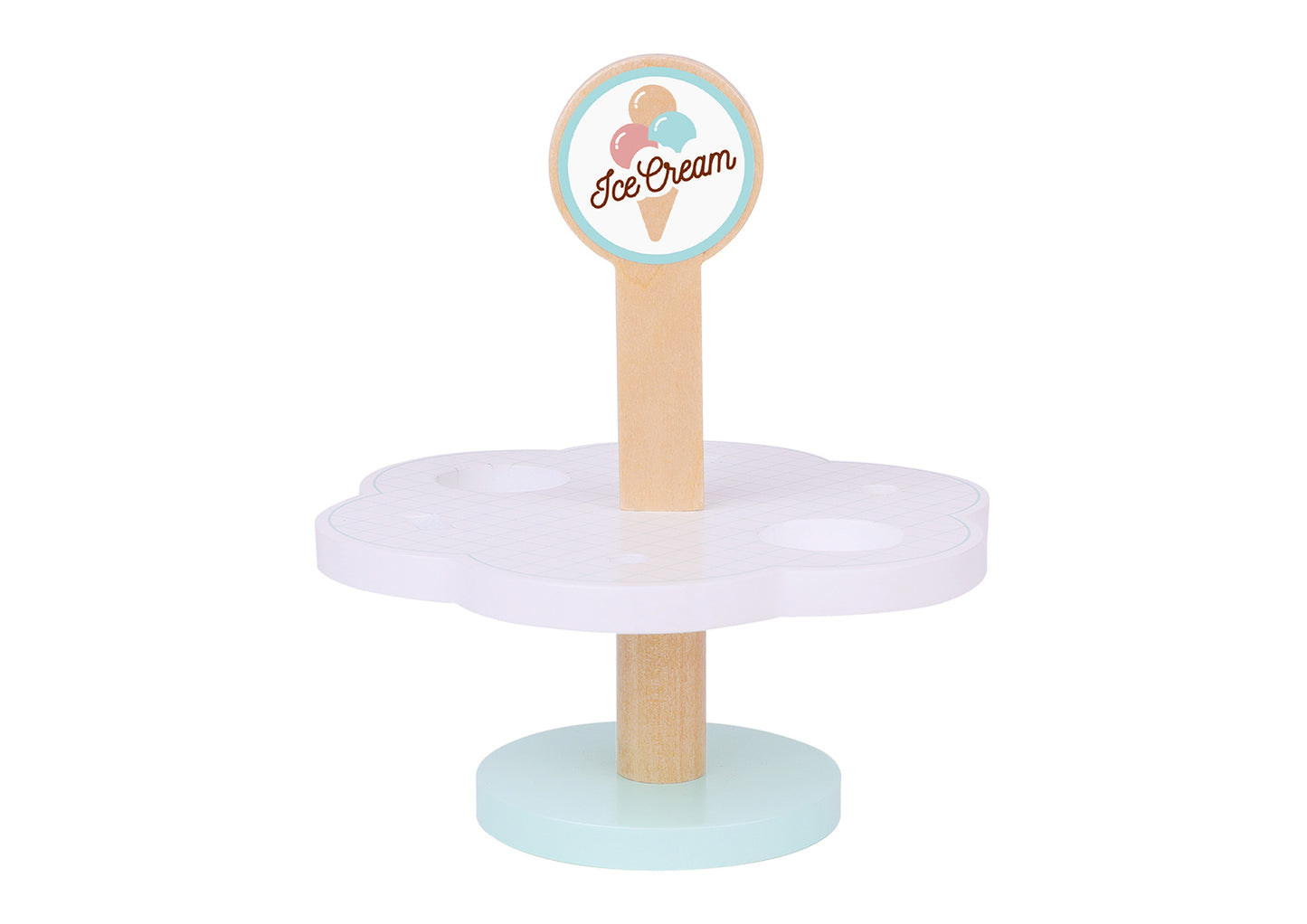 WOODEN ICE CREAM SET