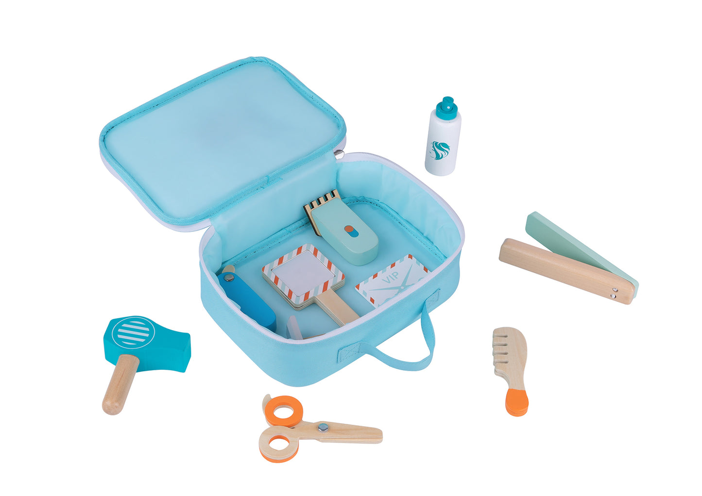 LITTLE HAIRDRESSER PLAY SET IN CARRY BAG