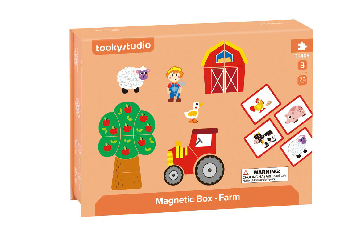 MAGNETIC TRAVEL PLAY BOX - FARM