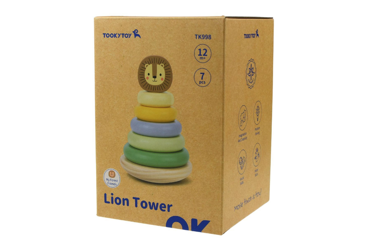 MY FOREST FRIENDS LION STACKING TOWER