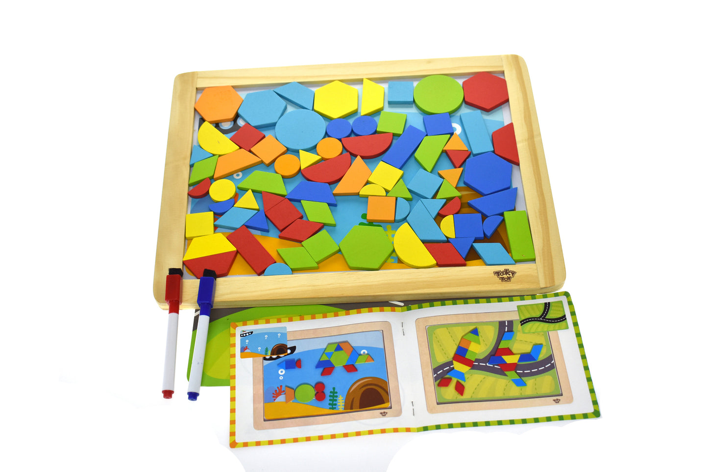 MAGNETIC PUZZLE - GEOMETRICAL SHAPES