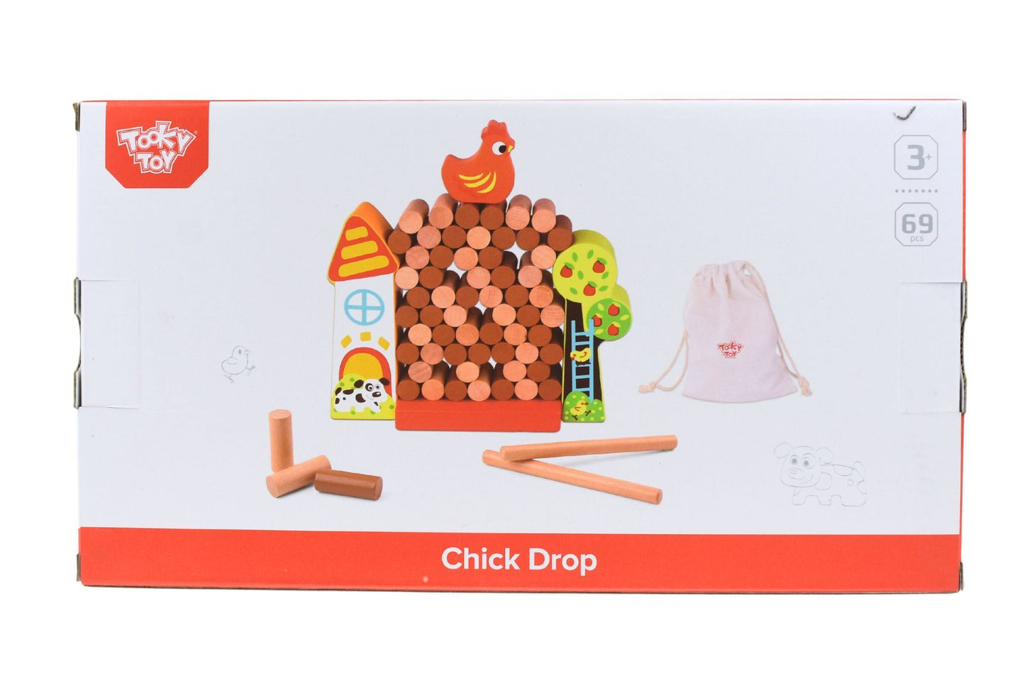 CHICKEN DROP BLOCK GAME