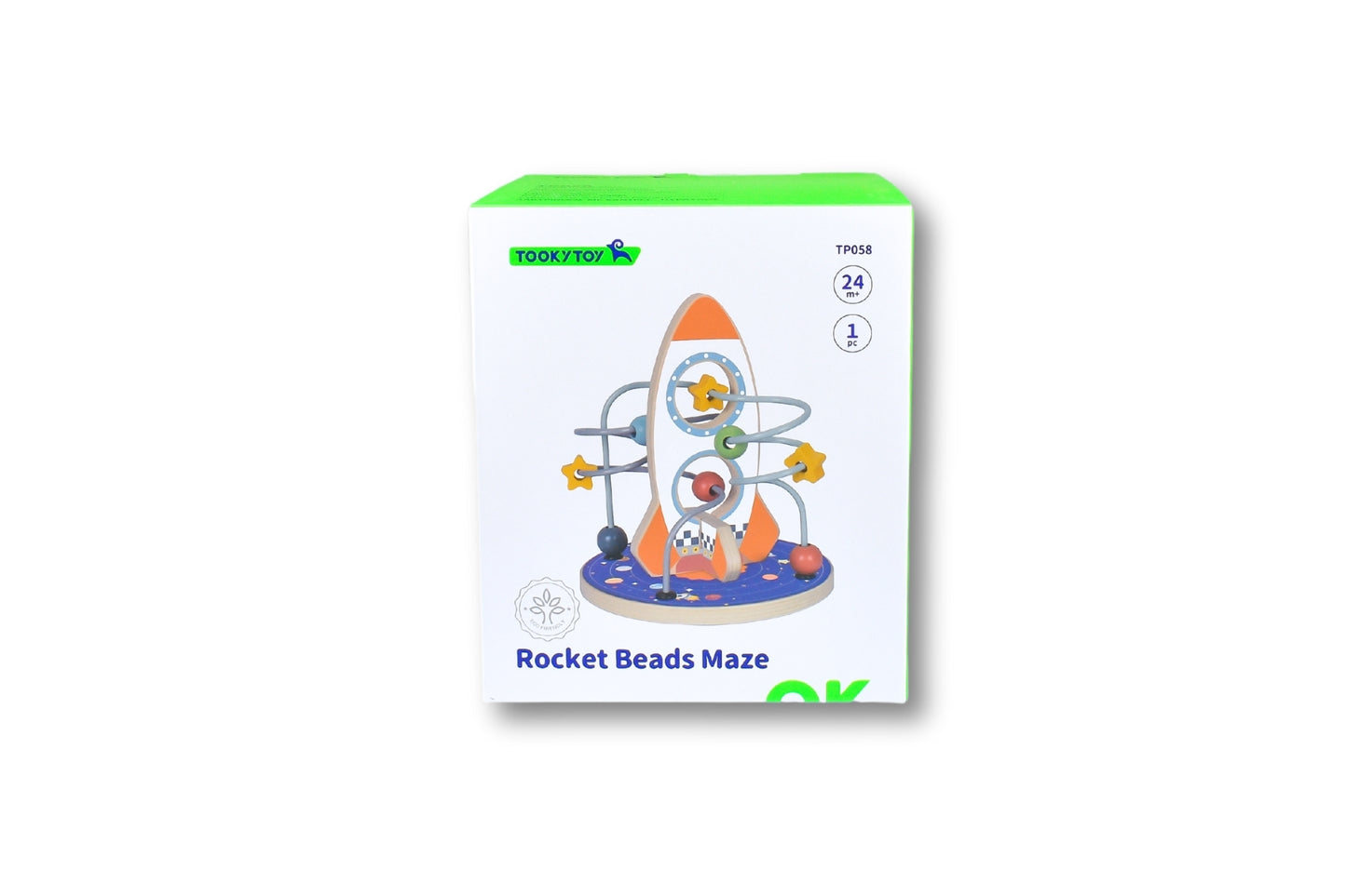 SPACE ROCKET BEAD MAZE