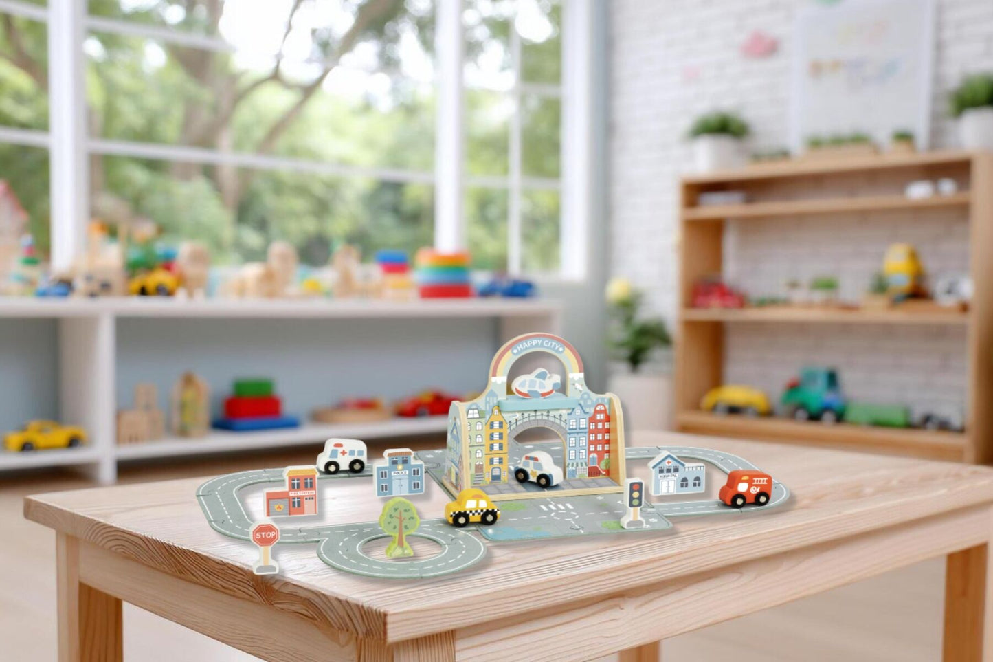 FELT CITY PLAY SET