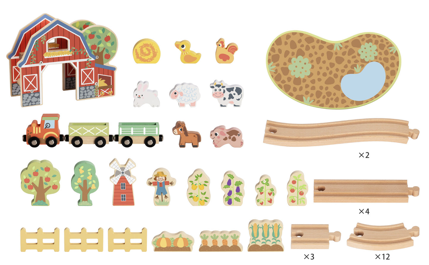 FARM TRAIN SET