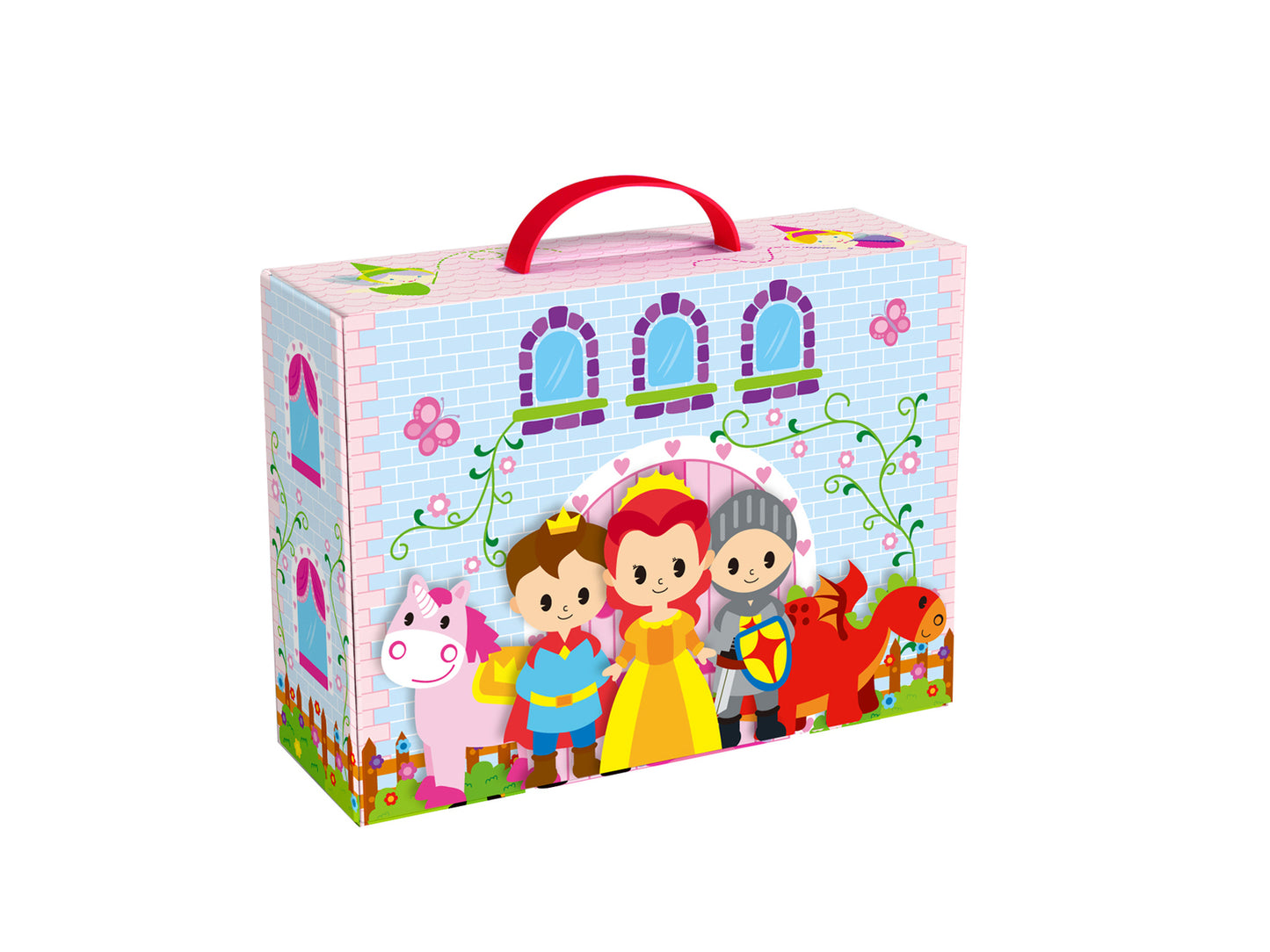 PRINCESS WOODEN STORY BOX TRAVEL SET