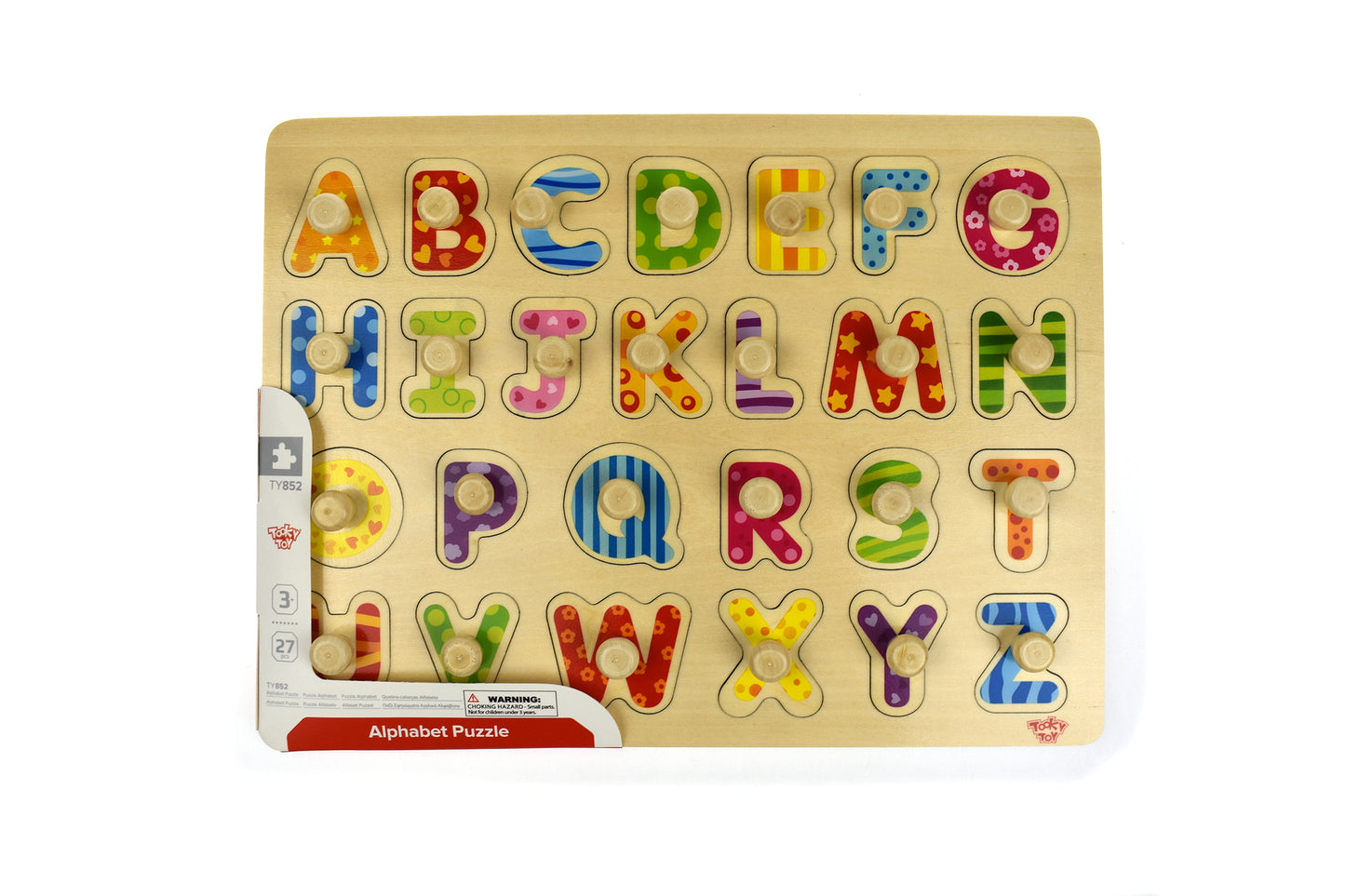 ALPHABET PEG PUZZLE