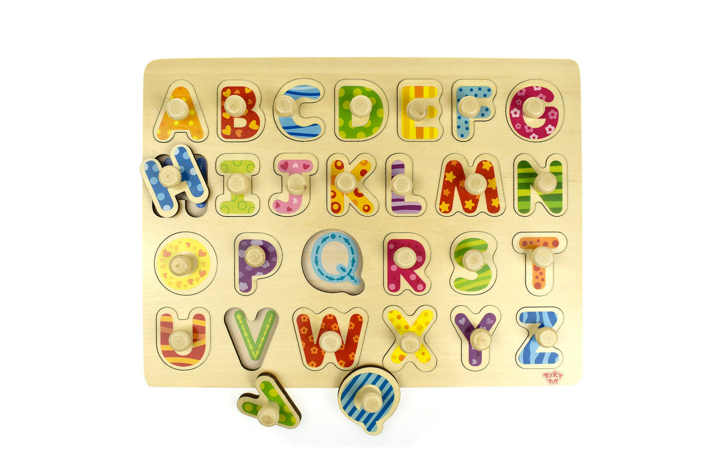 ALPHABET PEG PUZZLE