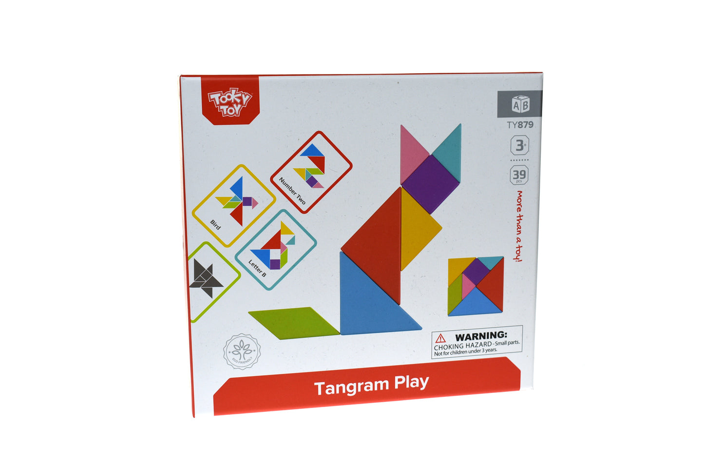 TANGRAM PLAY WOODEN BRAINTEASER PUZZLE