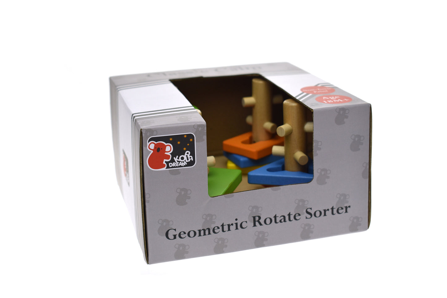 WOODEN ROTATING SHAPE SORTER