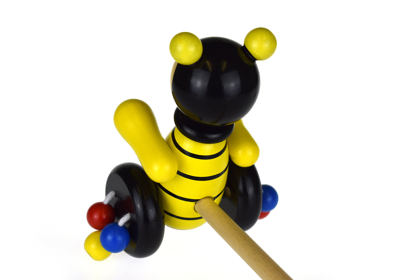 PUSH ALONG WOODEN BEE