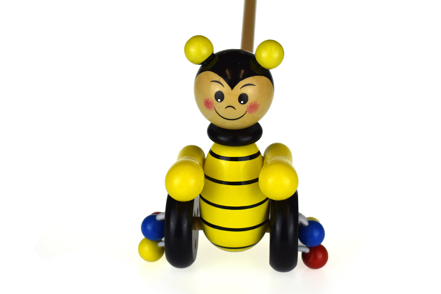 PUSH ALONG WOODEN BEE