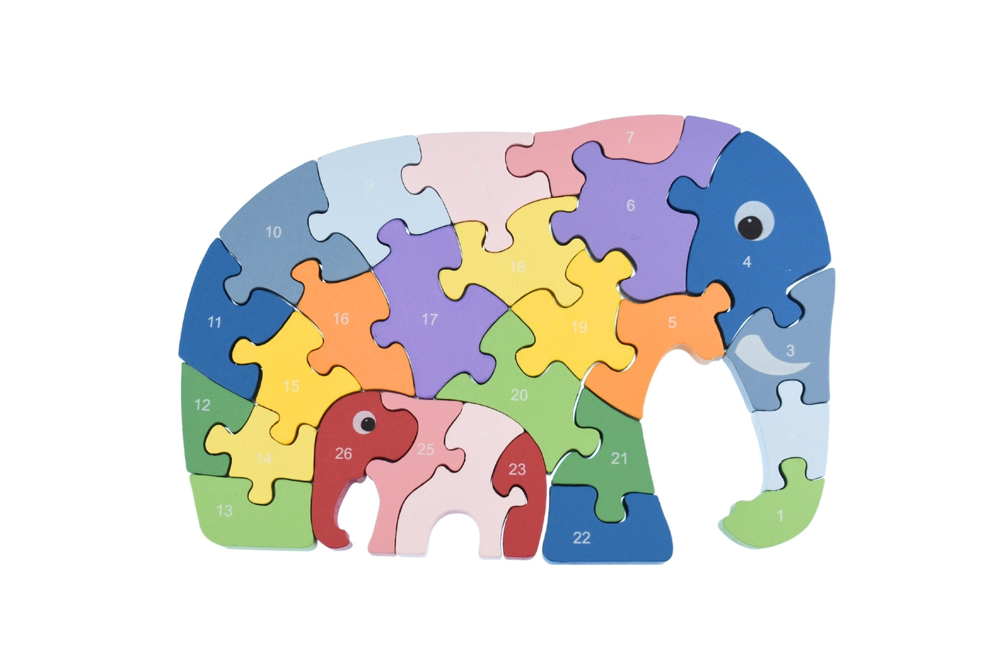 ELEPHANT A-Z CHUNKY JIGSAW PUZZLE