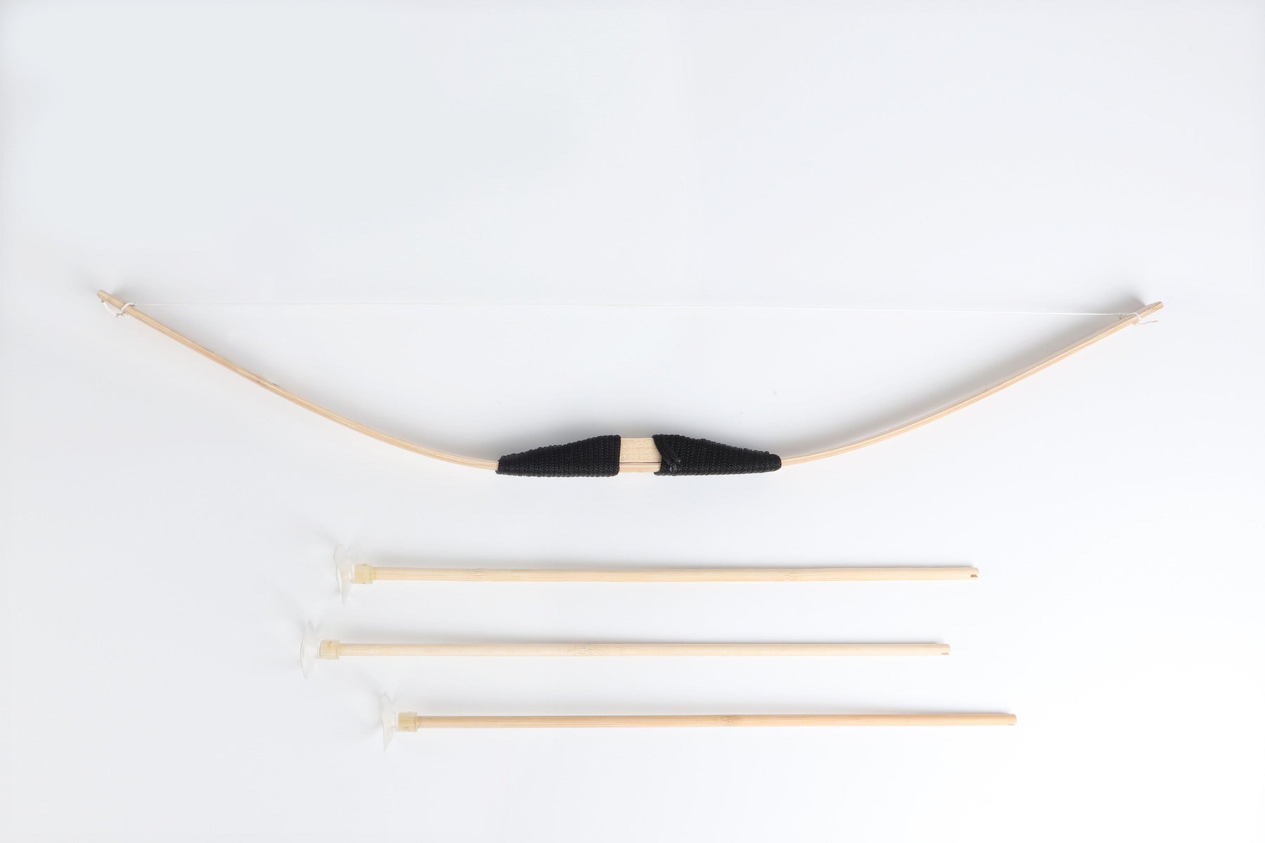 WOODEN BOW & ARROW